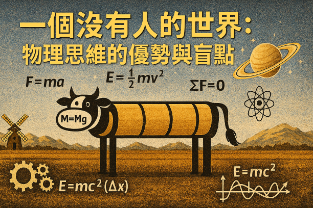 一個沒有人的世界：物理思維的優勢與盲點